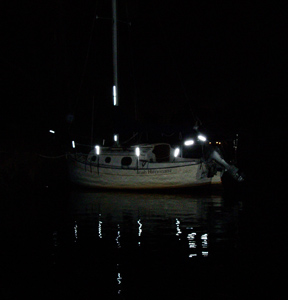 solas reflective sailboat