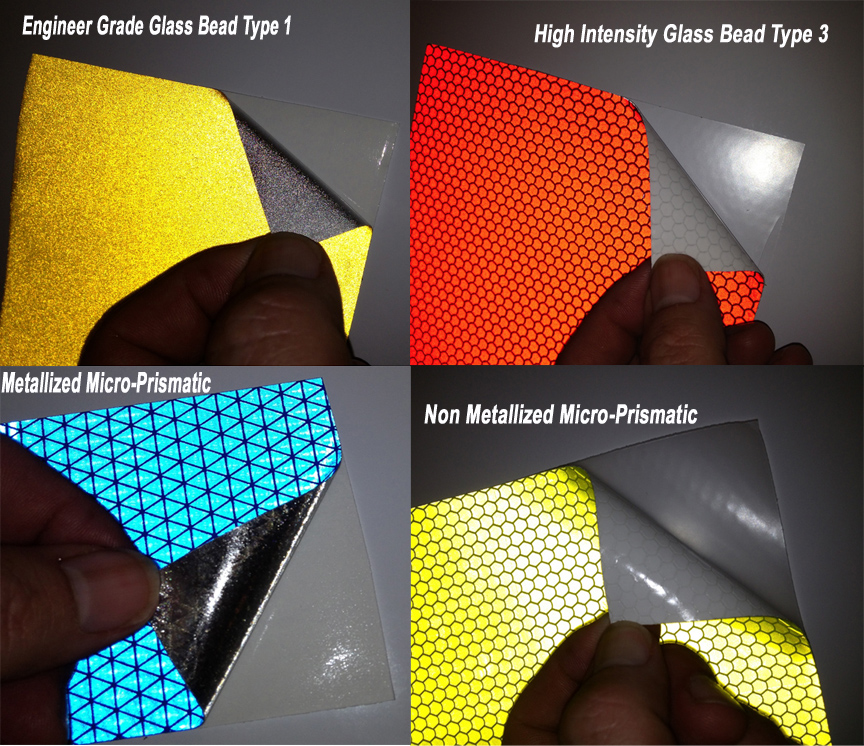 different types of reflective tape